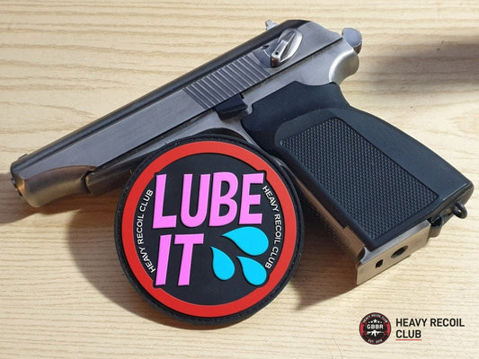 Heavy Recoil Club | Lube It PVC Patch