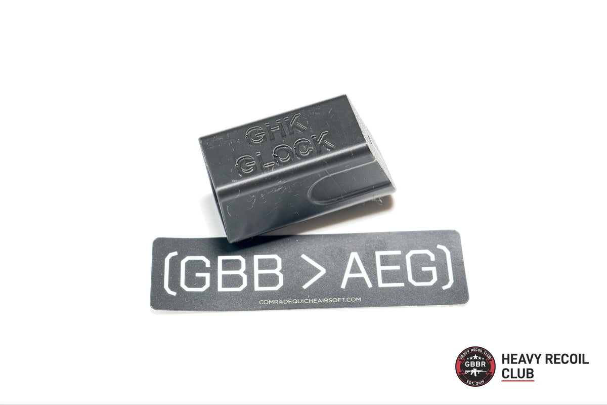 Comrade Quiche speedloader adapter for GHK Glock GBB magazines