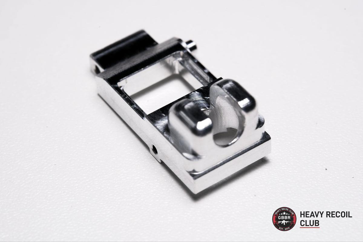 Devilhunter CNC aluminium feed lip for GHK AK74 GBB magazines