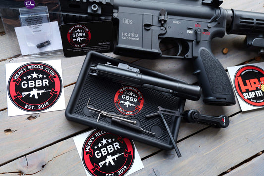 Heavy Recoil Club magnetic parts tray for GBBR maintenance