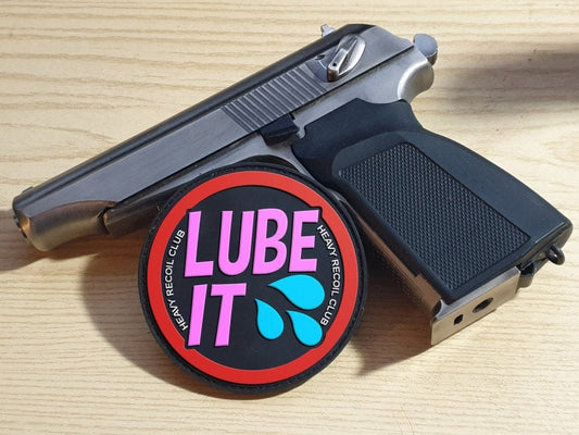 Heavy Recoil Club | Lube It PVC Patch