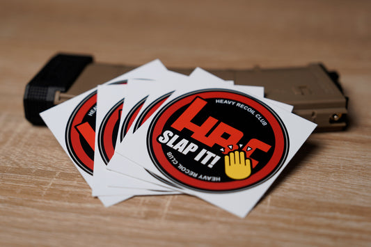 Heavy Recoil Club | 5 pack HRC Slap-It Sticker