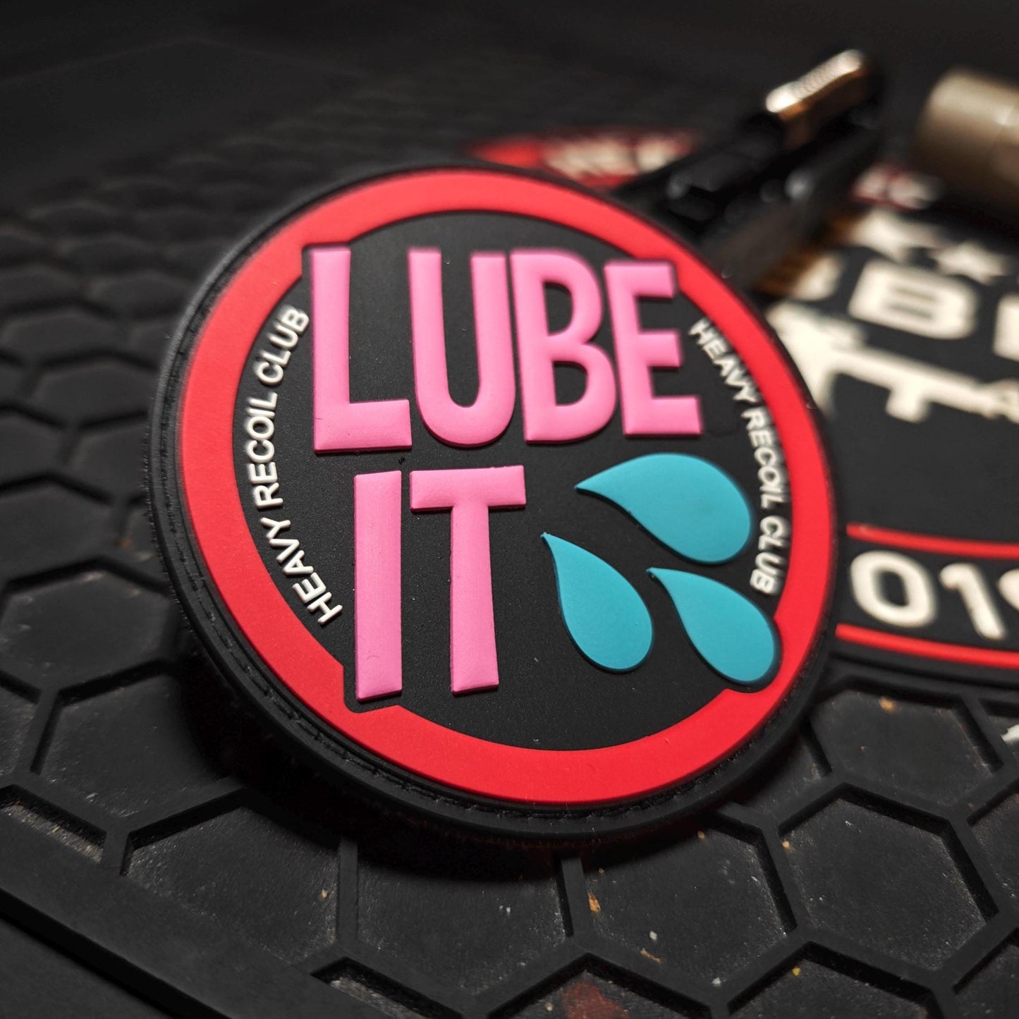 Heavy Recoil Club | Lube It PVC Patch